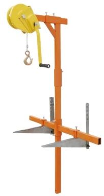 Lifting air conditioning installation hoisting bracket crane