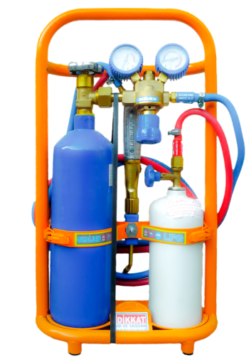 Oxygen welding portable set