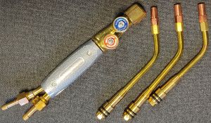 Welding and cutting equipment set of 3 turbo nozzles