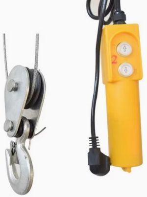 Electric Hoist PA-200 for air conditioning installation hoisting bracket crane 100kg - 12m