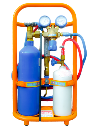 Oxygen welding portable set