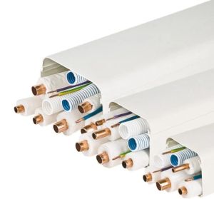 PVC Electrical Trunking cable duct 65x50 - 2m/unit