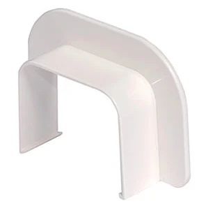 PVC кабелен канал 80x60 - преход към стена-БОРД